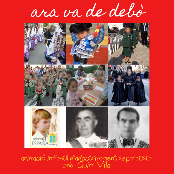 Animació Infantil d'Adoctrinament separatista per ADULTS