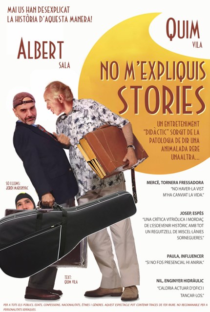 Cartell de No m’expliquis stories!