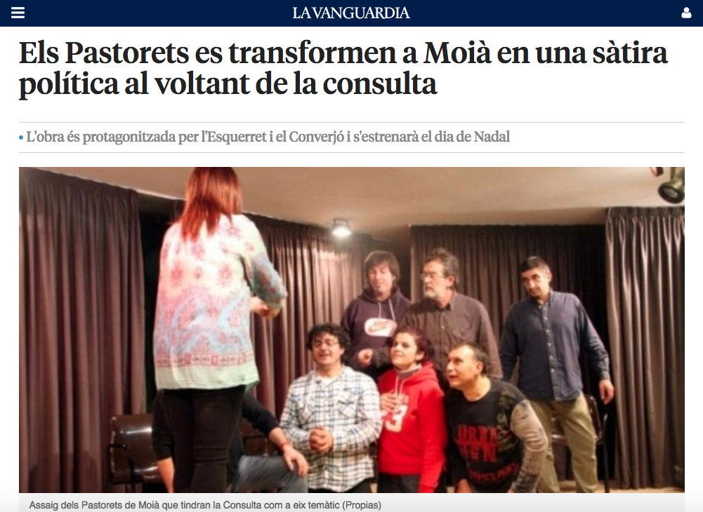 Article a La Vanguardia