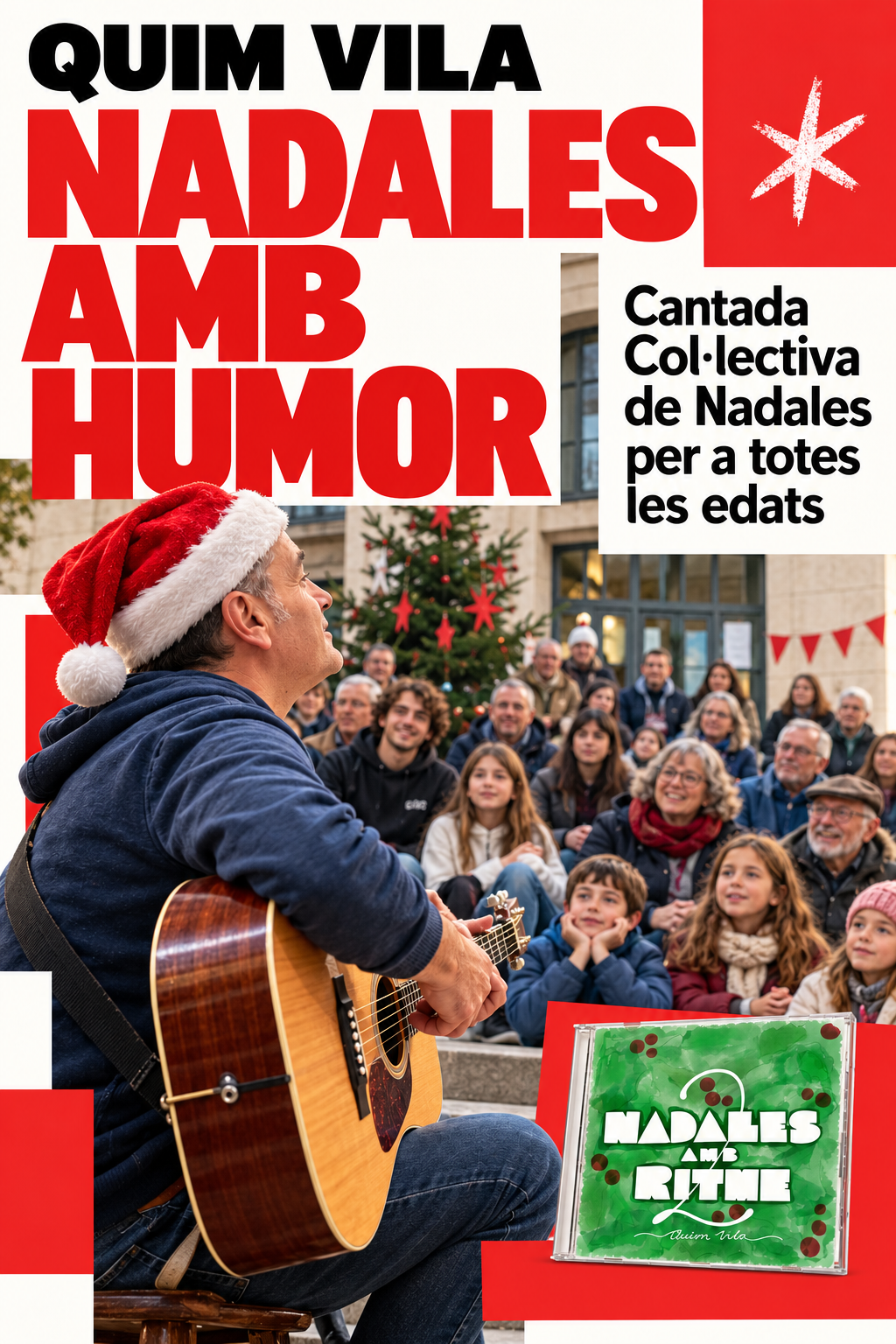 Cartell de Cantada de Nadales Humorístiques